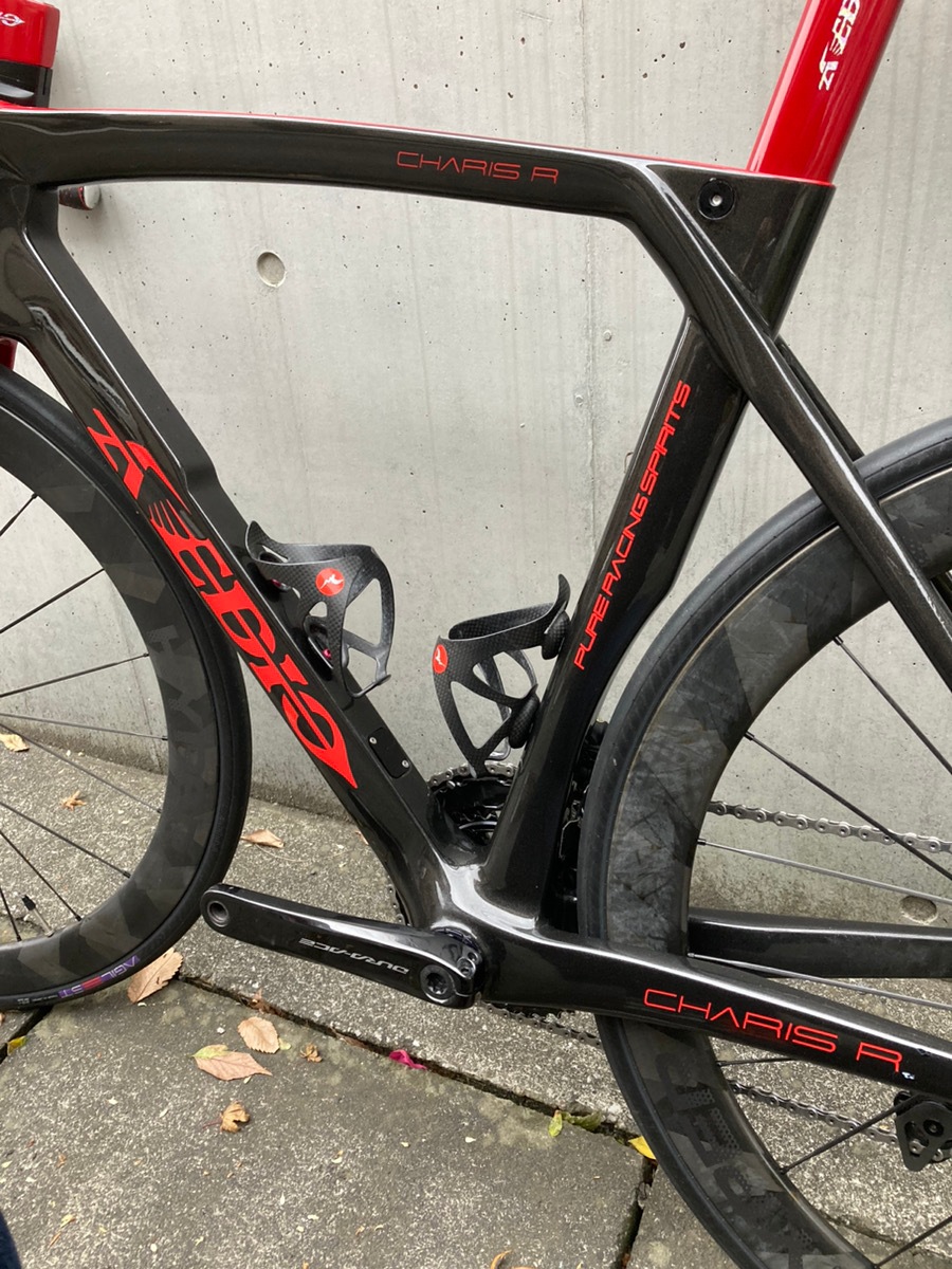 AVEDIO��CHARIS R DISC BLACK/RED���ե륫���ܥ�ե졼�ॻ�å� �������ɥХ���