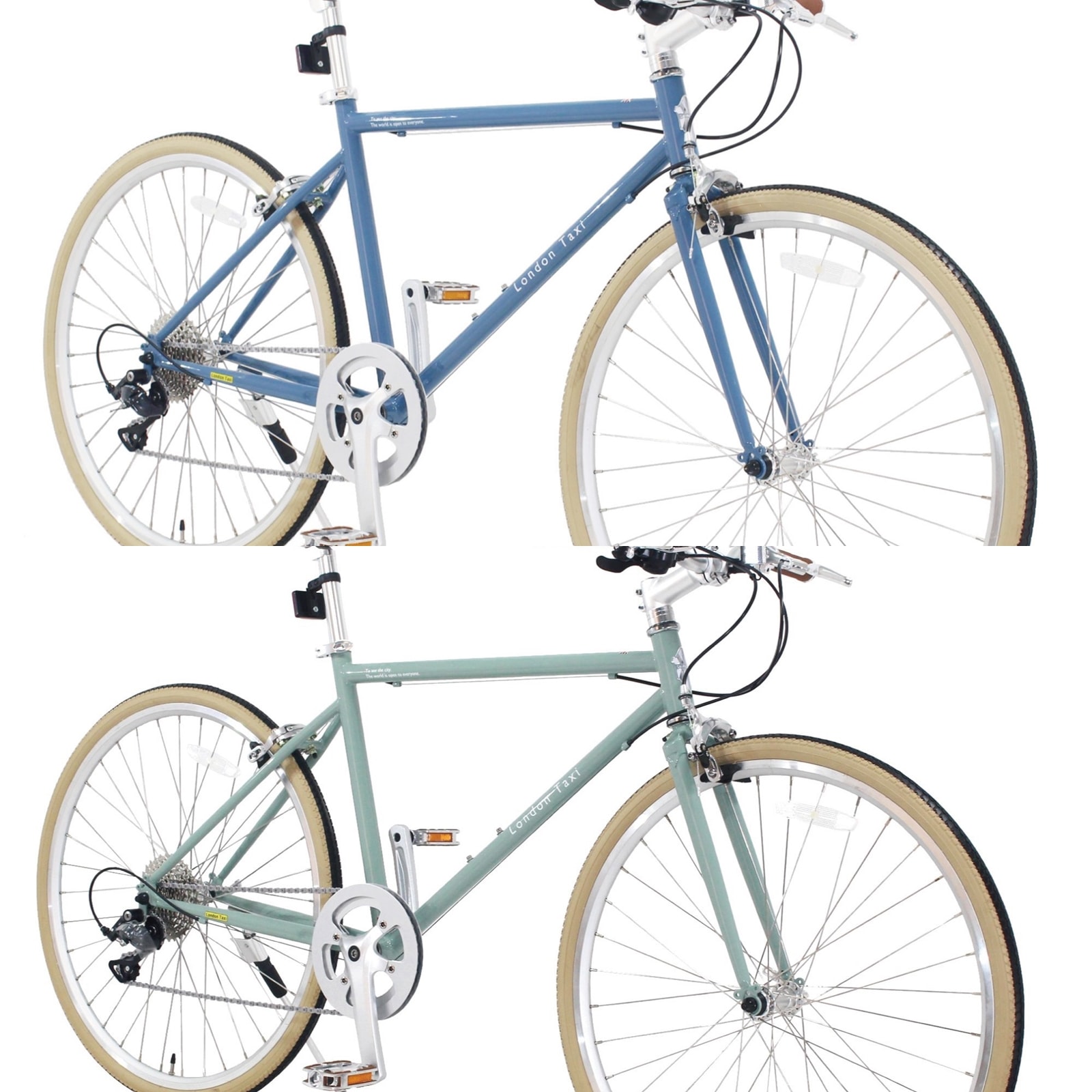 ロンドンタクシー】 London Taxi Chromoly 26 (450) クロモリ ブルー