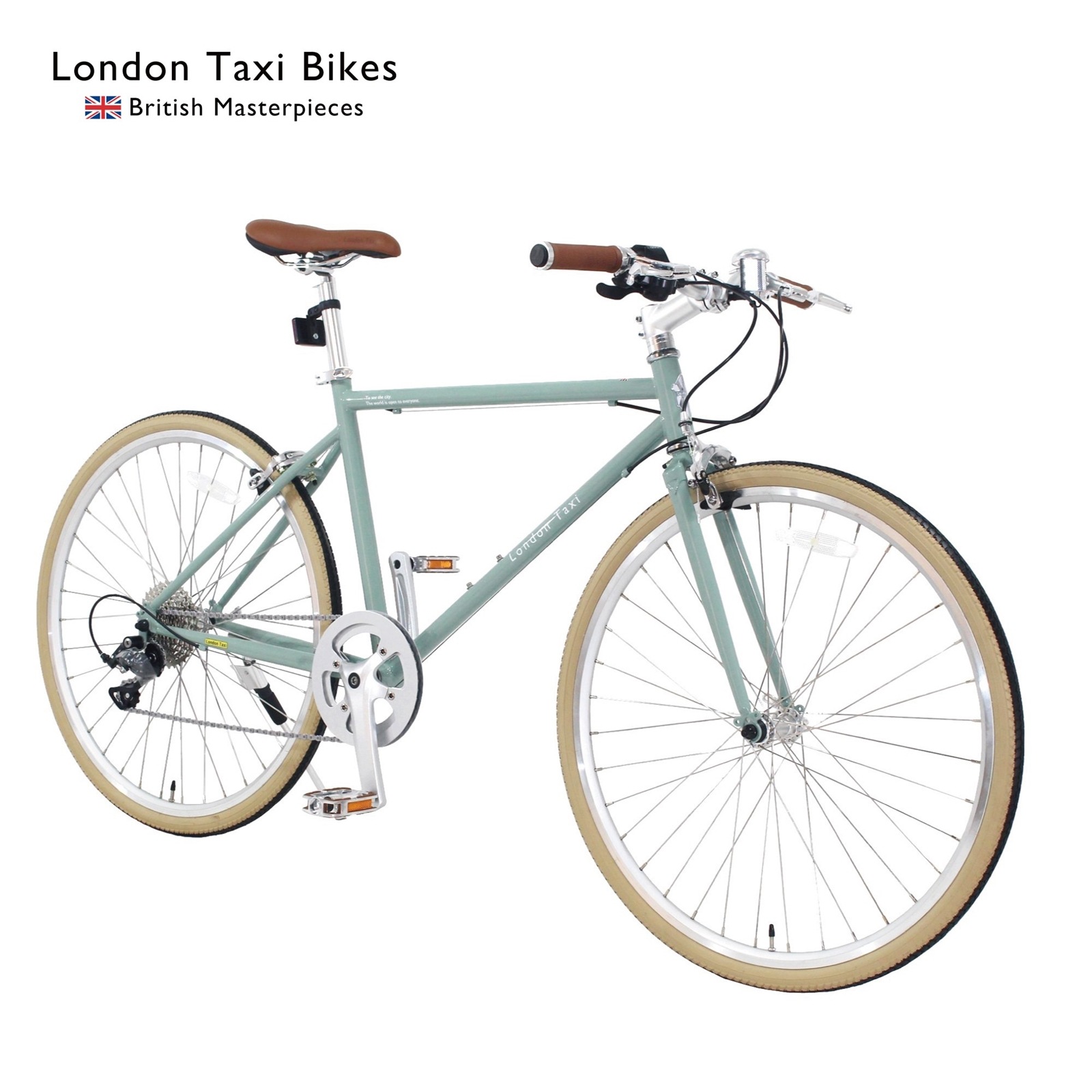 �ڥ���ɥ󥿥������� London Taxi Chromoly 26 (450) ������� �֥롼���졼 �������ɥ��꡼�� 26����� �ӥ�ơ����������� ���ޥ���9����® �����å���꡼�� ��������� �̶��̳� ������� �����奢�� �ݥ����