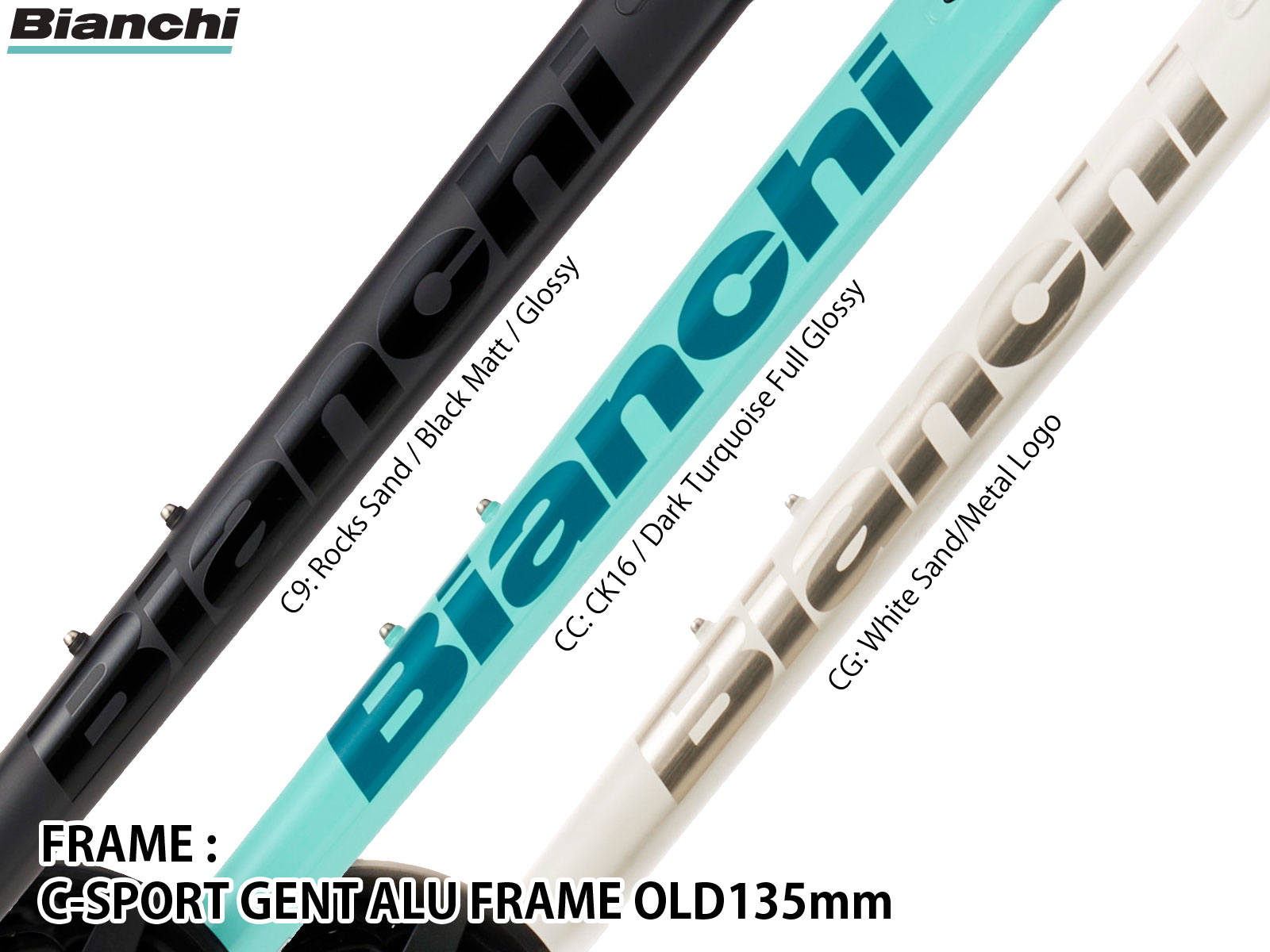 C-SPORT 1 2025ǯ��ǥ� �ӥ��� �������Х��� ����ߥե졼�� �����쥹�� 430mm 470mm 510mm 550mm BIANCHI �����ꥢ�֥��� �̶� �̳� ��ư ������������