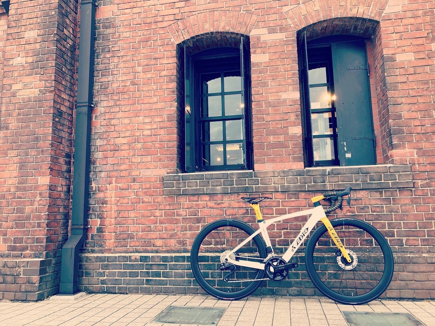 AVEDIO��CHARIS R DISC Aya's model��400����WHITE/UKON���ե륫���ܥ�ե졼�ॻ�å� Di2�侩�ե졼��