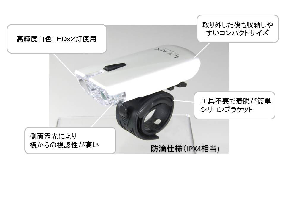 LYNX �����ѡ��֥饤�ȼ�ž�� LED�إåɥ饤�� LX-120P 900����ǥ�