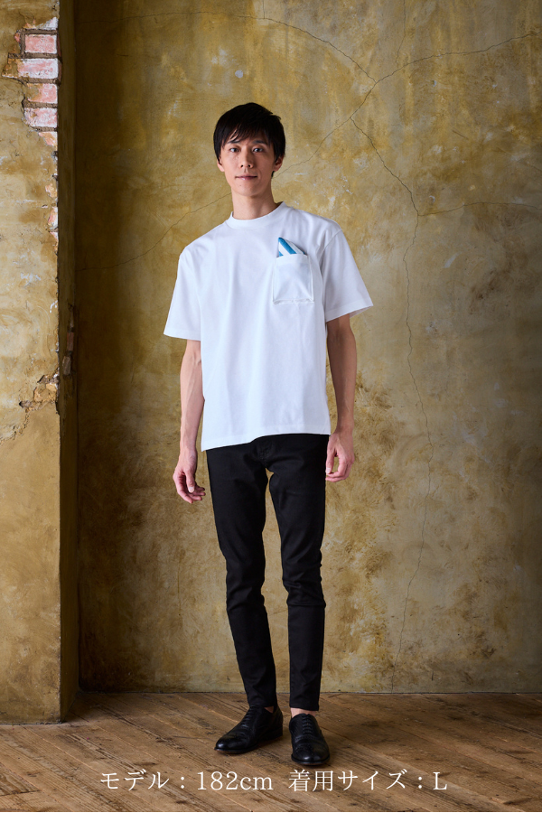 ��[01-50354]����Ω�Υݥ��å��դ�T����ġۥ�������UPŷ����BOLD��FIT Ⱦµ �å��롼�ͥå�