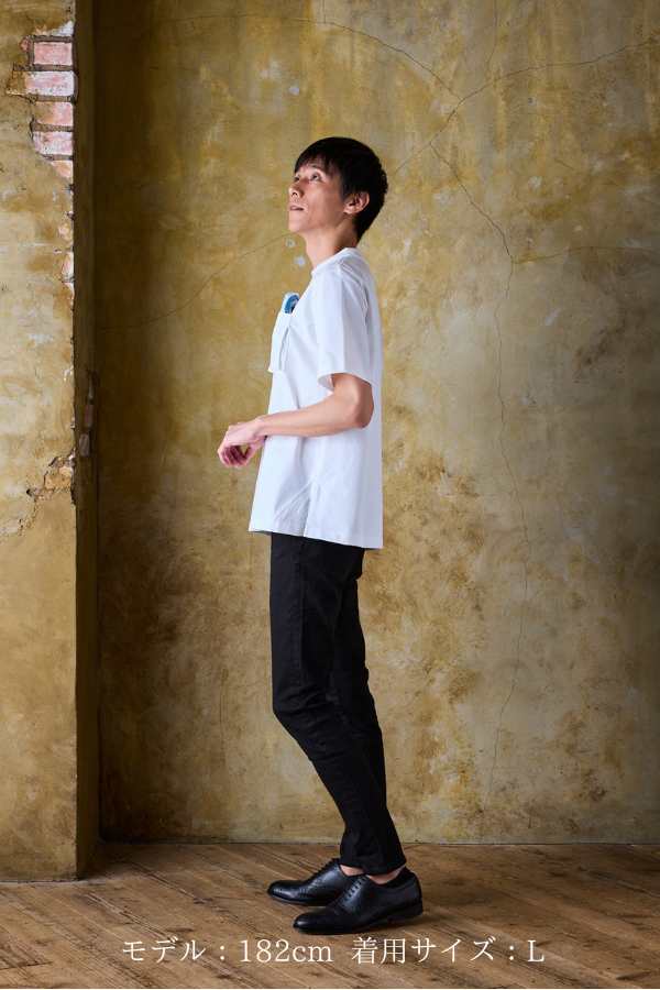 ��[01-50354]����Ω�Υݥ��å��դ�T����ġۥ�������UPŷ����BOLD��FIT Ⱦµ �å��롼�ͥå�