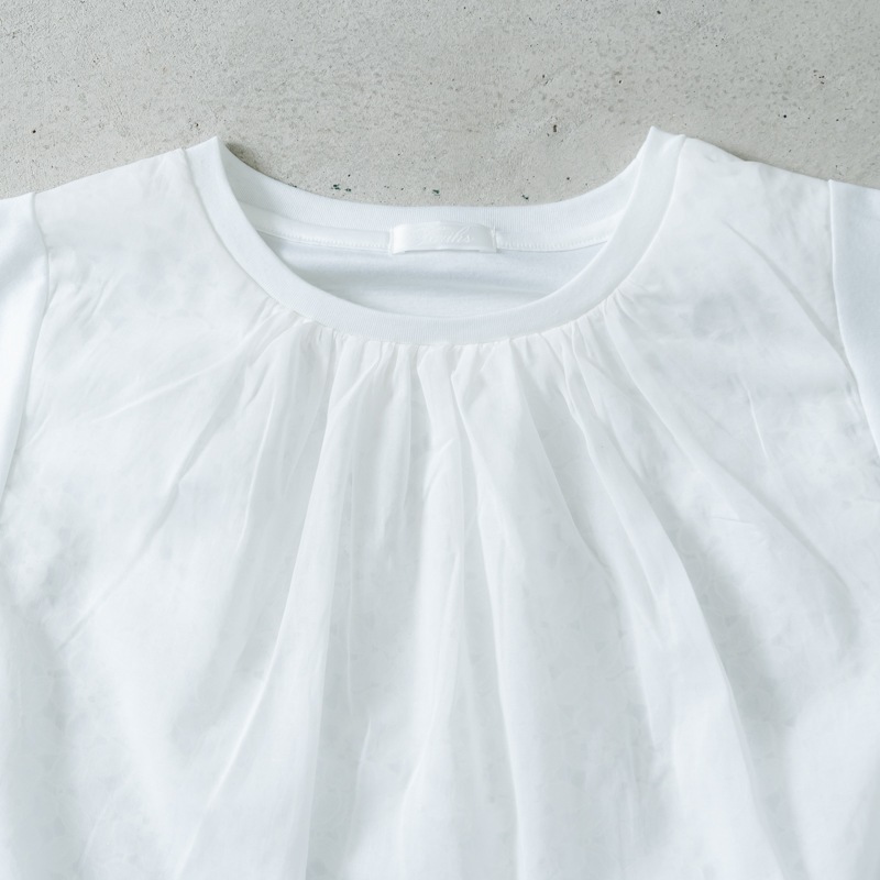 [01-61567]�ڥե���ȥ졼��T����ġۥ��ߡ���60/1 Ⱦµ�å��롼�ͥå�����