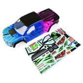 ZD Racing 　MX-07 Car Body shell and sticker  ボディー　シェルとステッカー  品番＃8758