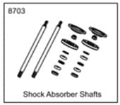 ZD Racing MX-07 Shock Absorbers Shafts ショックアブソーバー シャフト 品番#8703