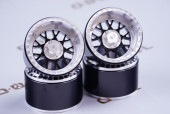 �ں߸�¨Ǽ�ۡ�H-TECH���� RC 1/10 2.2inch Mesh Type Minus Offset Aluminum Metal Beadlock Wheel Custom Made (HTW2.2-C0310)