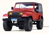 �ں߸�¨Ǽ�� �ڵ�Ŭǧ��Ѥߡۡ�FMS JEEP ��󥰥顼�������� �ϡ��ɥܥǥ����1/10��������RC�������顼 RTR���å� ROCHOBBY 1:10 Mashigan RC Rock Crawler RS Red 4WD