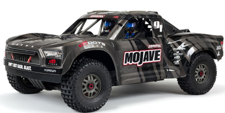 在庫即納 Horizon Hobby 1/7 MOJAVE 4WD EXtreme Bash Roller Desert