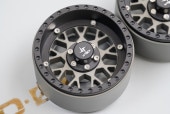 �ں߸�¨Ǽ�ۡ�H-TECH���� 2.2 inch Mesh Type Minus Offset Metal Beadlock Wheel - Narrow Width  (HTW2.2-C0882)�ڹ���