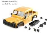 �ں߸�¨Ǽ��GRC�����ڲ���RD110-4P-324-CY��RCDream Wilderness Defender RD110 4�ɥ� �ԥå����å� �ȥ�å� ������ 324mm �ۥ�����١������ڥܥǥ�����
