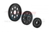 �ں߸�¨Ǽ�ۡ�GPM����������MX1200S-BK�ۡ� LOSI-1/4 PROMOTO-MX�ѡ�MEDIUM CARBON STEEL TRANSMISSION GEAR SET ��ú�ǹݥȥ�󥹥ߥå���󥮥䥻�åȡڸ���LOS262007��