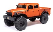 ں߸¨ǼۡHorizon Hobby롡å ѥ若 SCX24 40's 4 Door Dodge Power Wagon, Orange:1/24 4WD-RTRAXI00007T1