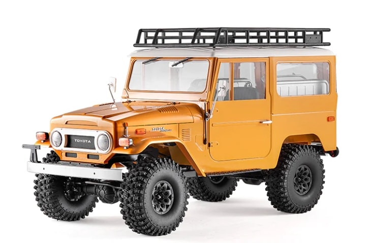 取り寄せ】FMS 1:10 Toyota Land Cruiser FJ40 RS 【黄色い】 【プロボ