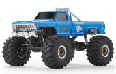 �߸�¨Ǽ��FMS 1:24 FCX24 Smasher V2 Monster Truck RTR���ڥ֥롼�ۡ��ڥץ��ܡ��Хåƥ꡼�����Ŵ��դ��ۡ�����FMS12402RTRBUV2
