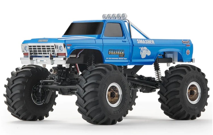 在庫即納 FMS 1:24 FCX24 Smasher V2 Monster Truck RTR 【ブルー