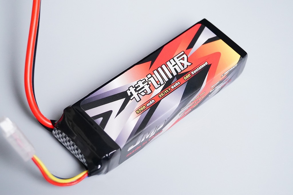 在庫即納 CROSSRC 1/8 EMO X2 用3S 5200mAh 11.1V 345g