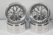 ���󤻡�H-TECH����RC 1/10 2.6����� inch Aluminum Metal Beadlock Wheel (HTW2.6-01) �ڥ���С���
