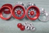 �߸�¨Ǽ��H-TECH����RC 1/10 2.2inch Mesh Type Minus Offset Aluminum Metal Beadlock Wheel Custom Made (HTW2.2-C0303)��2.2���������ߥۥ����롡���֡�