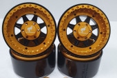 ���󤻡�H-TECH����RC 1/10 1.9inch Aluminum Metal Beadlock Wheel Custom Made (HTW1.9-C032) ���������ߥۥ�����ڲ�������