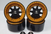 ���󤻡�H-TECH����RC 1/10 1.9inch Aluminum Metal Beadlock Wheel Custom Made (HTW1.9-C031)���������ߥۥ�����ڹ���