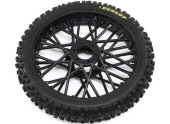 �ں߸�¨Ǽ�ۡ�LOSI�������ʡ� LOSI-1/4 PROMOTO-MX�� Dunlop MX53 Front Tire Mounted, Black: Promoto-MX ����LOS46004