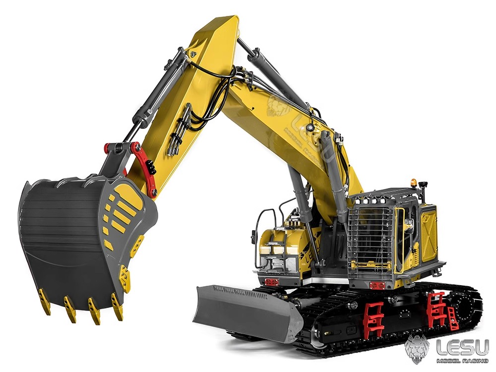 本格ラジコン油圧ショベルカー 取寄対象品】LESU 大型油圧ショベル1/14重機ラジコン 114 Aoue ET35