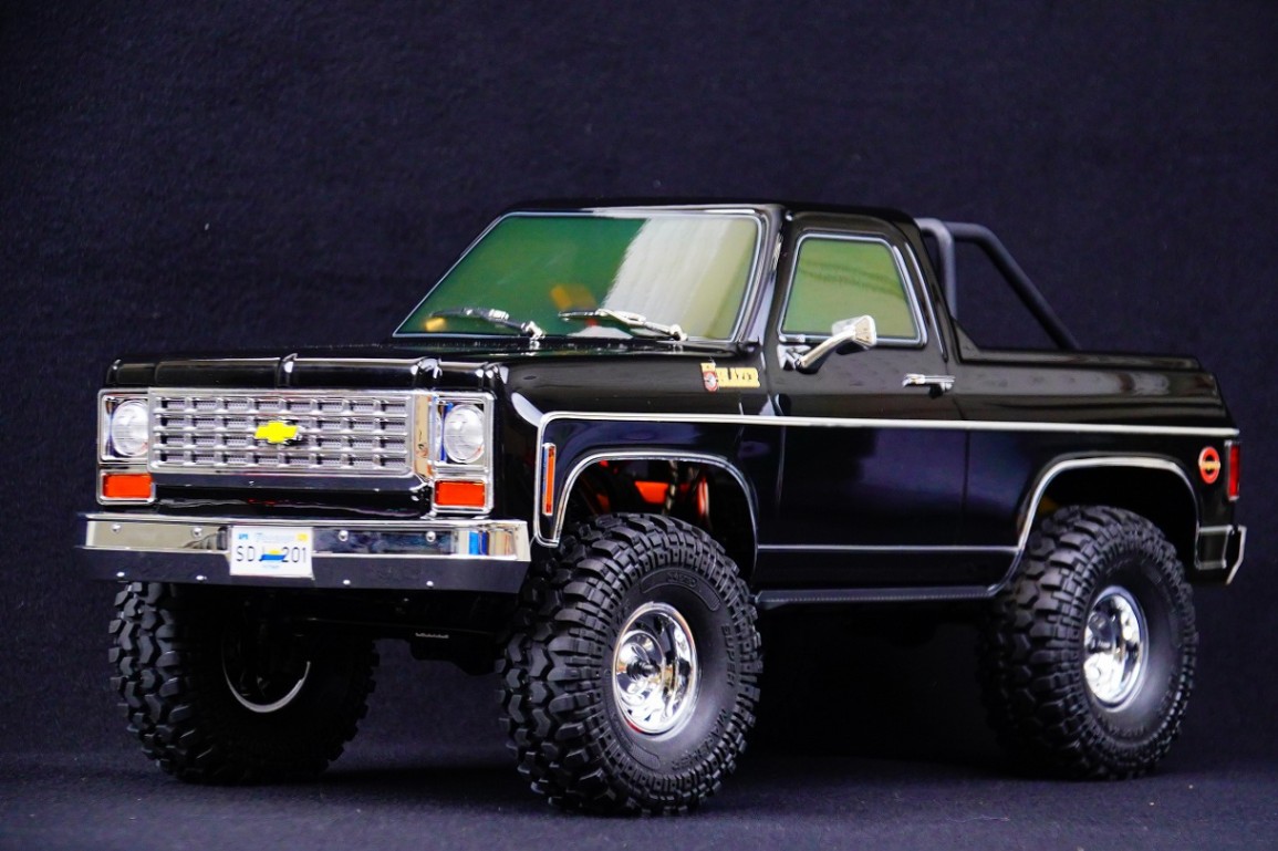 取寄対象品】FMS 1:10 FCX10 SCALE MODEL K5 Blazer 【黒】品番