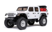 ں߸¨Ǽۡ롡1/24  SCX24 Jeep JT Gladiator 4WD Rock Crawler Brushed RTR, White Axial - AXI00005V2T4