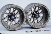 ں߸¨ǼۡH-TECHRC 1/10 2.2inch Aluminum Metal Beadlock Wheel Custom Made (HTW2.2-C052)ڳ2.2ߥۥ