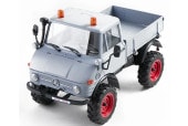�ڼ���о��ʡۡ�FMS 1:24 FCX24 Mercedes-Benz Unimog 421 RTR �ڳ����� ��륻�ǥ� �٥�� ���˥⥰ ���ڥץ��ܡ��Хåƥ꡼�����Ŵ��դ��ۡ�����FMS12405RTRGY