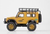 �ڼ���о��ʡ�1:24 LAND ROVER DEFENDER 90 RTR YELLOW ����FMS12491RTRYL