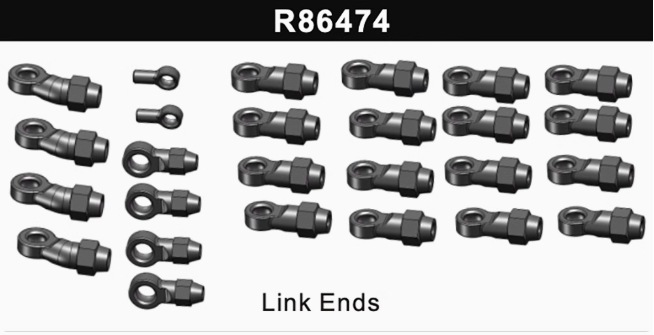 【取寄対象品】 RGT 1/10 EX86190用 品番R86474 | RGT RACING | 【O・B・L株式会社】