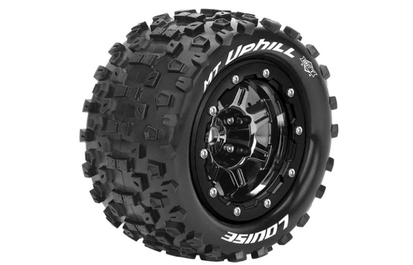 取寄対象品】Louise RC Traxxas - Maxx用 タイヤセット 3.8 ビード