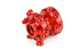 �ڼ���о��ʡ�1/4 Pro-Spec Aluminum Front Hub Red: Promoto-MX���ڥե���ȡۡ�����PRO283603���֡�