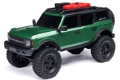 ڼоʡHorizon Hobby1/24 SCX24 Ford Bronco 4X4 RTR Brushed Rock Crawler (Battery & Charger Included), Green ֡AXI00006V2T5