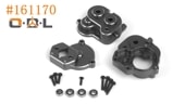 �ڼ���о��ʡۡ�hpi-racing�ۡڥ������ԡ�������#161170 - Aluminum Center Gear Box Set (Gunmetal)�����֡�#161170��