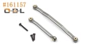 �ڼ���о��ʡۡ�hpi-racing�ۡڥ������ԡ�������#161157 - Aluminum Steering Link Set (Gunmetal)�����֡�#161157��