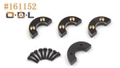 ڼоʡۡhpi-racingۡڥԡ#161152 - Steering Block Weight Set (Brass/4pcs)֡#161152