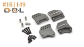 ڼоʡۡhpi-racingۡڥԡ#161149 - Aluminum Shock Tower Set (Gunmetal)֡#161149