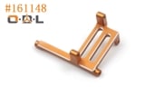 ڼоʡۡhpi-racingۡڥԡ#161148 - Aluminum Shift Servo Mount (Orange)֡#161148