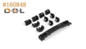 ڼоʡۡhpi-racingۡڥԡ#160848 - Toyota Hilux SR5 Grille and Light Set (Black)֡#160848