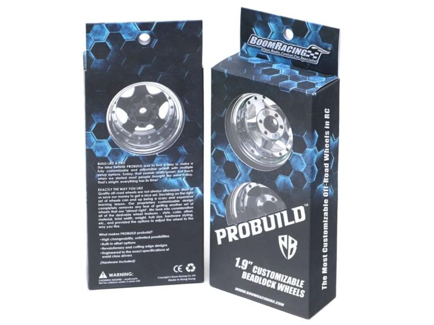 取寄対象品】【2本価格】 Boom Racing ProBuild™ 1.9インチ エクストラ