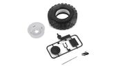 ڼоʡBoom Racing Rear Door Spare Wheel and Tire with Mount for Series Land Rover Station Wagon for BRX02 88  ֡졼 ꥢɥ ڥۥʥޥդ ɥСơ若󥷥꡼ BRX02 88 ֹ桧#BRX02367R