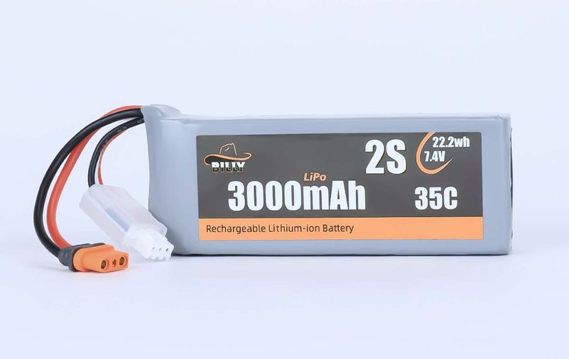 �ڼ���о��ʡۡ� BILLY�������Хåƥ꡼ ARRMA GROM���� 3000mah 35C 2S IC2���ͥ������Хåƥ꡼�����֡�YJBLD014