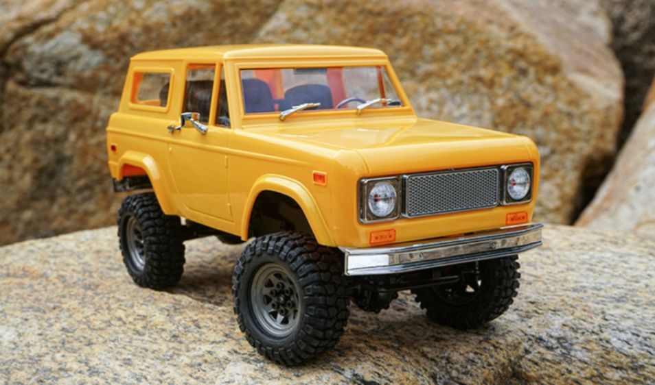 取寄対象品】RC4WD 1/18 Gelande II RTR w/ Black Hawk Hard Body Set