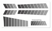 ڼоʡRC4WD ȥ西 84-85 ܥǥǥ (졼)  RC4WD Toyota 84-85 Body Decals (Grey)  ֡Z-S0151