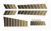 ڼоʡRC4WD ȥ西 84-85 ܥǥǥ (֥饦)  RC4WD Toyota 84-85 Body Decals (Brown)  ֡Z-S0146