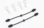 ڼоʡFMSHOBBY1:7 Ford Bronco RTR EB Body Clip and Rubber Leash֡APSC71086